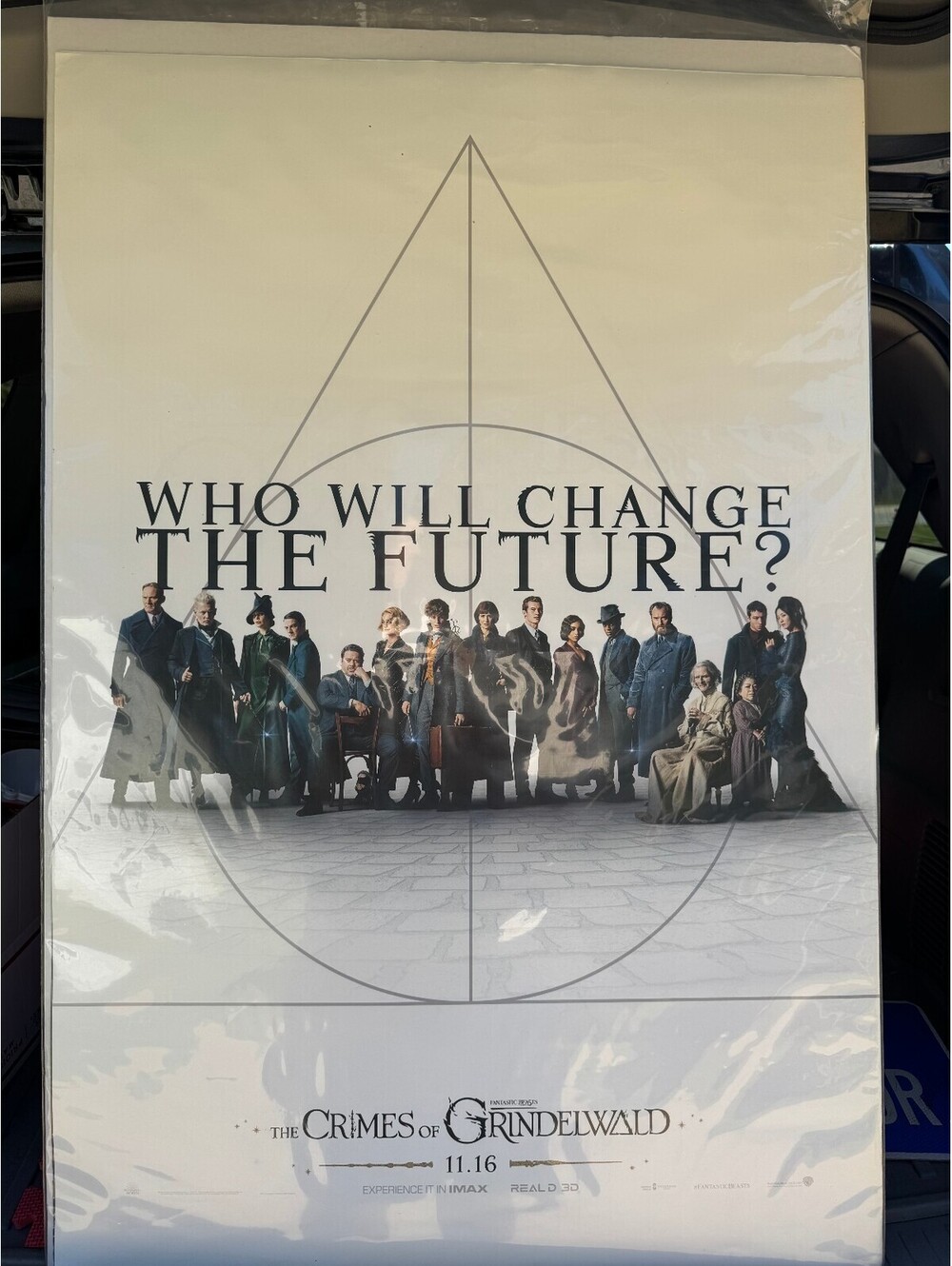Authentic 40"x27" Theater 2 Sided Poster The Crimes of Grindelwald